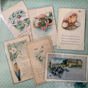 Antique Easter Postcards Lot